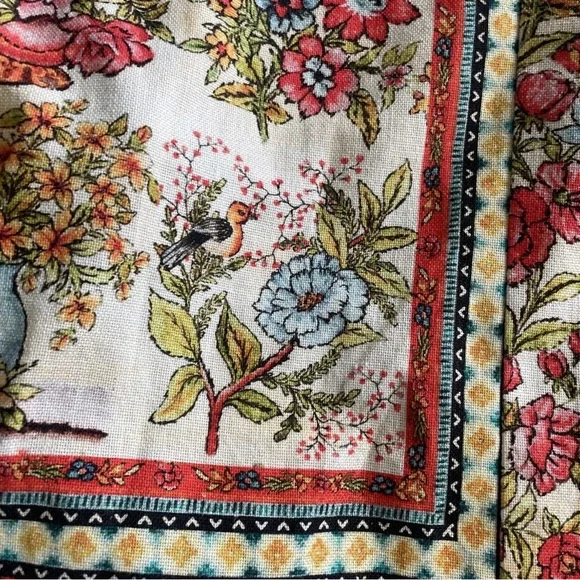 Anthropologie- Vineet Bahl Floral, Boho Multicolor Women's Jacket - Picture 4 of 6